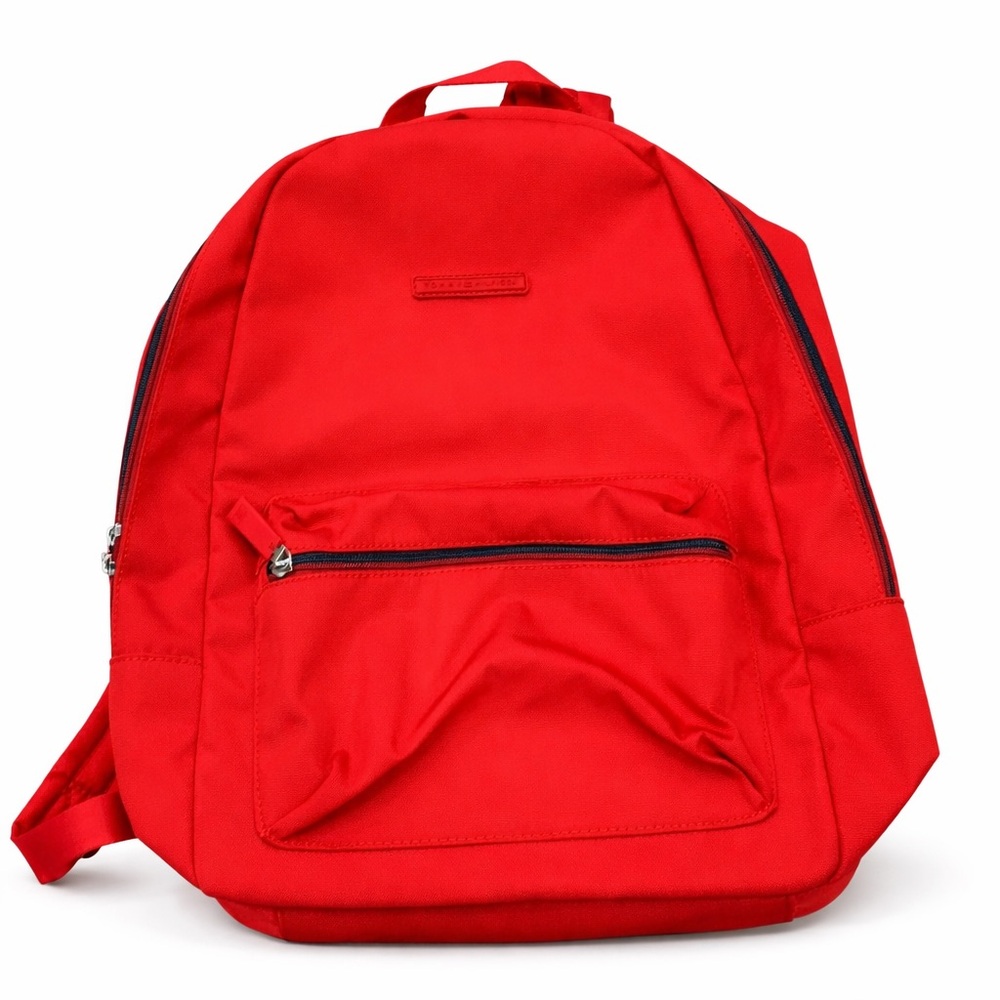 NWT Tommy Hilfiger red nylon backpack